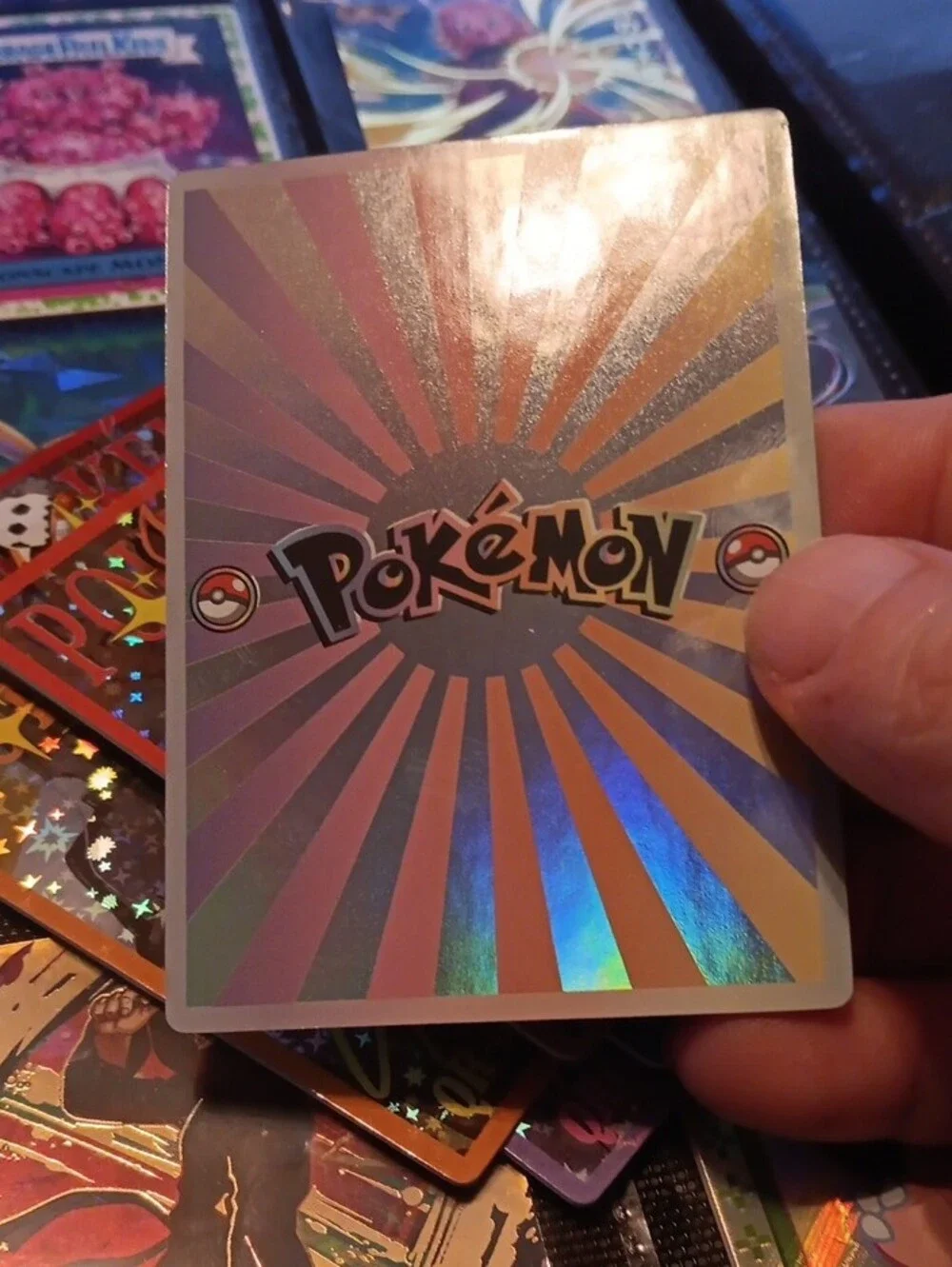 Pokemon Tsareena Holographic Card - Red, Gold, Black